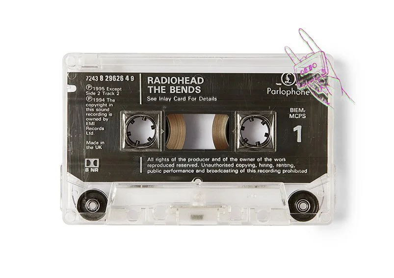 Radiohead - The Bends — Classic Cassette Prints